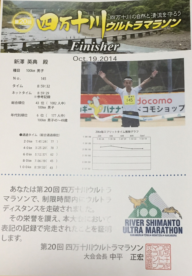 四万十川ウルトラ